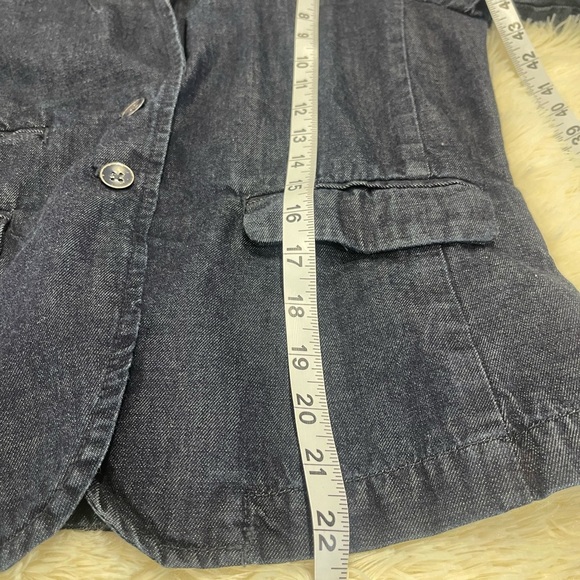 Anthropologie Dark Blue Blazer - Picture 7 of 7